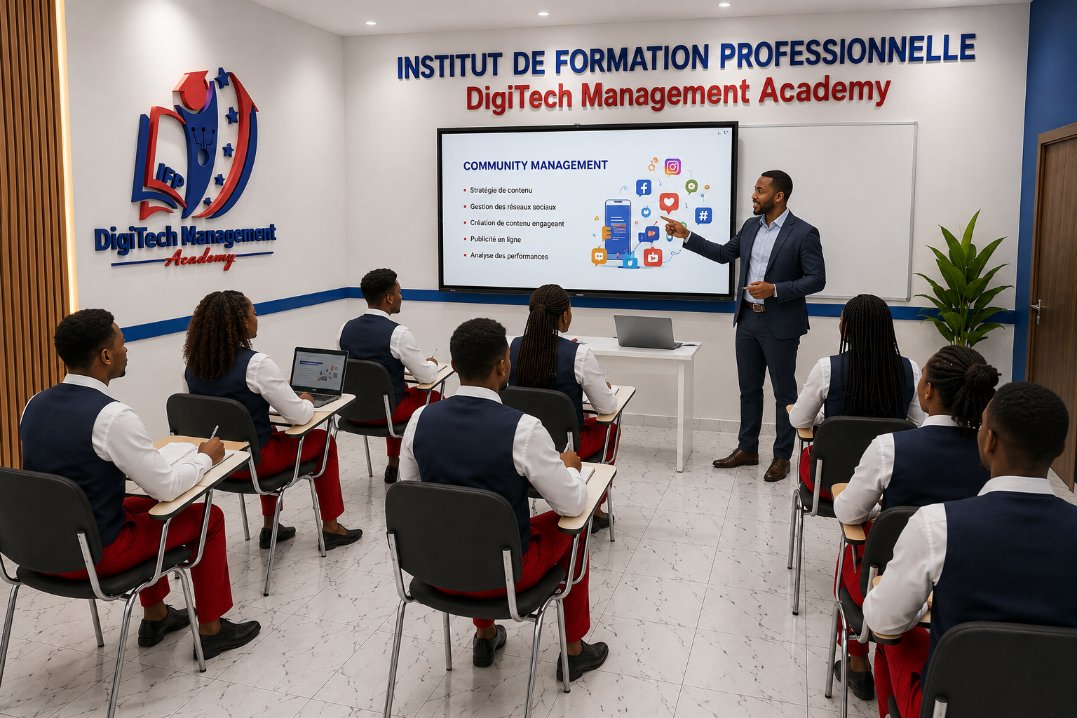 Institut de formation professionnelle digitech management academy